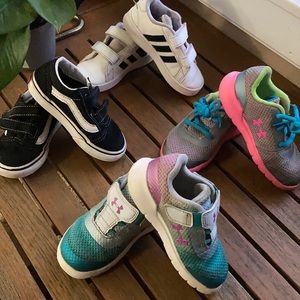 Kids Shoes Size 6-7 Bundle - Moderately Used